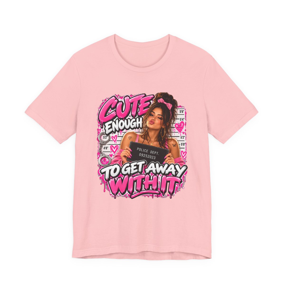 Cute Enough to Get Away With It Graphic Tee — view 5